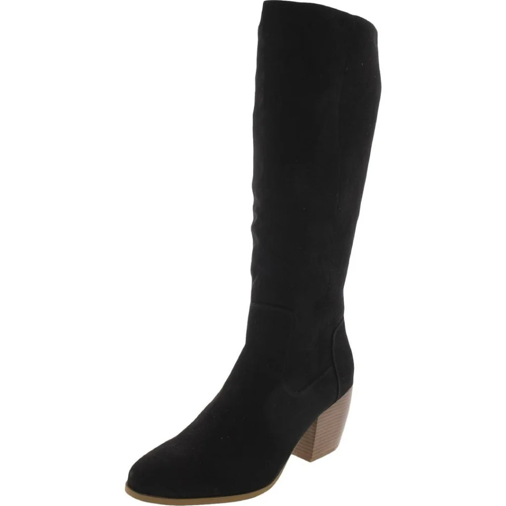 NEW STYLE & CO | $89 Faux Suede Mid Calf Boots - Picture 2 of 8